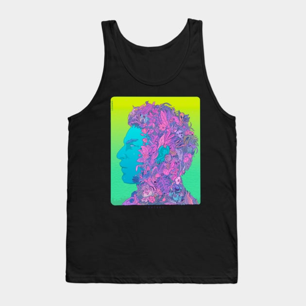 Doodle face Tank Top by Ilustronauta